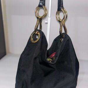 Jean-Pierre Klifa JPK Paris 75 black Nylon Bucket Bag EUC